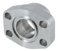 SSAFS - 3000 PSI BSP threaded stainless steel SAE flange